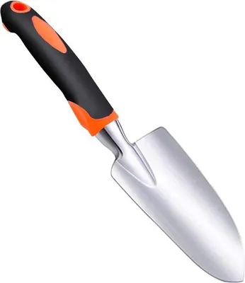 Zdjęcie produktu dla Aluminiowa łopatka ogrodowa z antypoślizgowym uchwytem ergonomicznym, 40–60 cm, zielona, do przesadzania roślin, pielenia i przycinania trawy