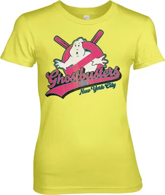 Produktbild von Ghostbusters - New York City Girly Tee - Large - Yellow