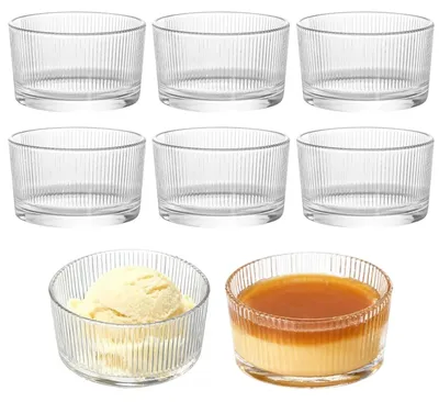 Dessertgläser Set 8 Stück 200 ml transparent für Tiramisu