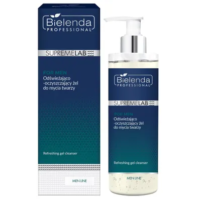 Zdjęcie produktu dla Bielenda SupremeLab For Men Żel do mycia twarzy, 200ml