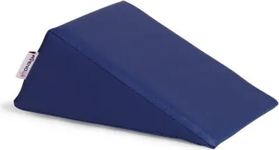 Produktbild von Habys Lagerungskeil, für Massage und Therapie, Lagerungskissen, Lagerungsmaterial, Physiotherapie, Orthopädisch, Grüße:20x15x10cm Blau_