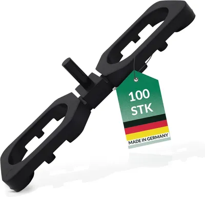 Productafbeelding van Afstandhouders voor Terrasplanken 4 mm - 100 Stuks voor Perfecte Afstand