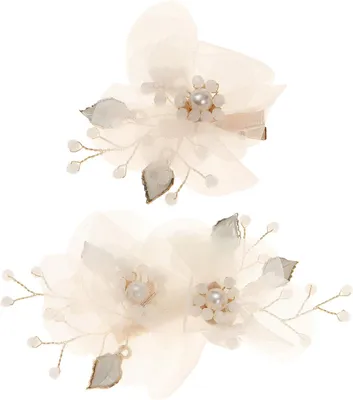 Productafbeelding van Decoratieve parelhaarklemmen, 2 stuks
