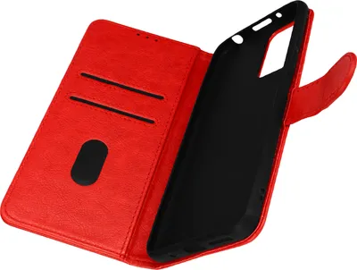 Produktbild von Avizar, Kunstleder-Klappetui mit Standfunktion für Xiaomi Redmi 10 / 10 2022, Rot