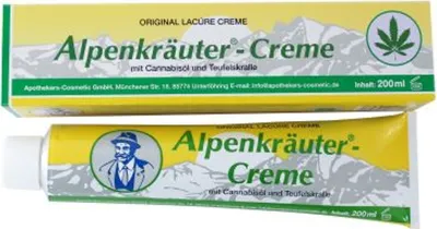 Produktbild von Alpenkräuter Creme mit öl Teufelskralle 2 ×200 ml – Massage & Pflege