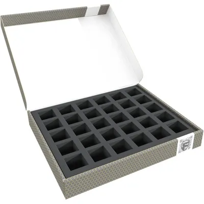 Produktbild von FSLB040 Lagerbox mit Schaumstoff für 30 Miniaturen