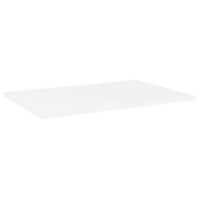 Zdjęcie produktu dla vidaXL Półki na książki 4 szt. Biały 60x40x1,5 cm Materiał drewnopochodny