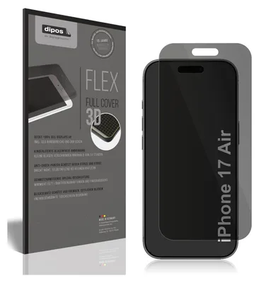 A product package for a screen protector is shown next to a smartphone with the screen protector applied.