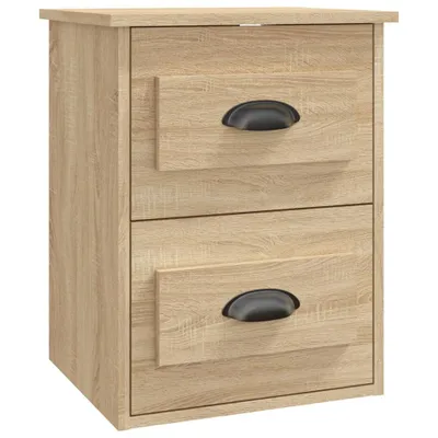Produktbild von Wand-Nachttisch Sonoma-Eiche 41,5x36x53 cm