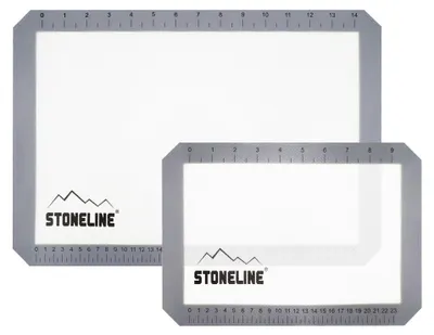 Produktbild von STONELINE® Silikon Backmatte 29,5x21 und 42x29,5 cm Set 2-teilig
