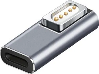 Produktbild von INF USB-C Buchse auf MagSafe 2 Adapter - Aluminium Konverter für MacBook