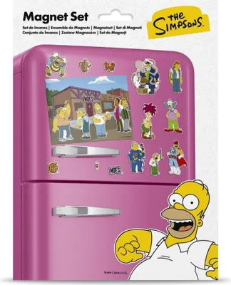 Zdjęcie produktu dla Magnecik die-cut Erik – Zestaw z Moe's Tavern z The Simpsons, akcesoria premium