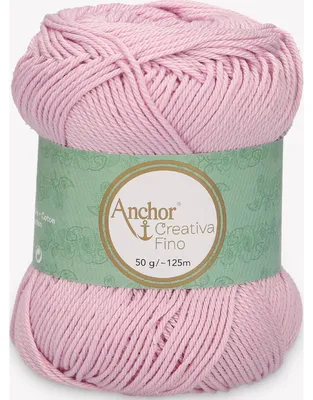 Immagine prodotto di Anchor Creativa Fino – filato in cotone mercerizzato per uncinetto (color 00246)