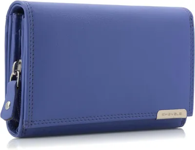 Produktbild von Geldbörse Damen Leder mit RFID-Schutz 25 Fächer Damen Portemonnaie Lang (Lila)