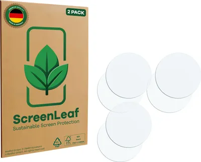 Produktbild von 2x ScreenLeaf Schutzfolie für DJI Osmo Action ND-Filter nachhaltiger Displayschutz Display Schutz Folie Klar Transparent