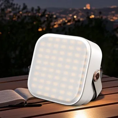 Obrázek produktu pro Venkovní kempingová lampa 3 v 1 – 200 lm – vodotěsná – nabíjení přes USB