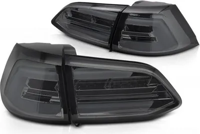 Produktbild von Voll LED Lightbar Rückleuchten für VW Golf 7 (VII) Variant Facelift 17-20 Smoke
