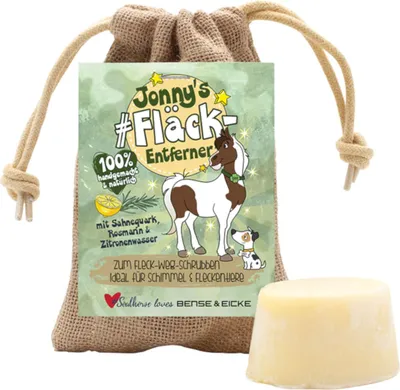 Produktbild von B & E Jonnys Fläck-Entferner - Pflegemittel für Pferde - 100 g