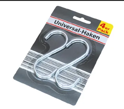 Obrázek produktu pro Univerzální háček, balení po 4 kusech