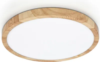 Zdjęcie produktu dla Plafon LED okrągły ALATA opalowy 24W Odcienie bieli 2900lm tworzywo sztuczne wym:2,4x30x30cm IP44 Italux