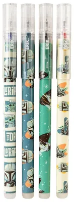 Produktbild von Star Wars: The Mandalorian Radierbare Stifte Set (4)