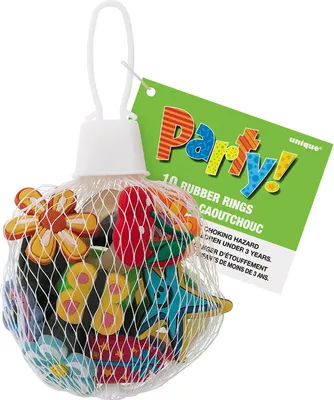 Produktbild von 10 Süße Gummiringe für Kinder