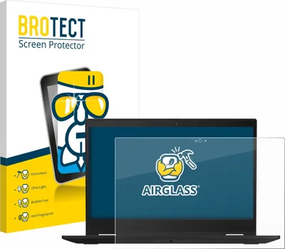 Produktbild von BROTECT Schutzglas für Lenovo ThinkPad X390 Yoga Schutzfolie Panzer Folie Glas Display Schutz klar
