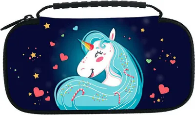 Obrázok produktu pre NACON Unicorn, Tvrdé puzdro, Nintendo, Viacfarebný, Nintendo Switch, Nintendo Switch Lite, Odolné proti poškriabaniu, Odolný proti nárazom, Obal na prenášanie
