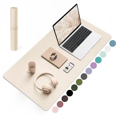 Produktbild von XXL Schreibtischmatte 90x40 cm – Wasserdicht & Rutschfest – Home Office & Gaming
