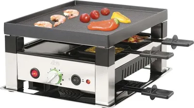 Image de SOLIS Gril de table For Four 5-in-1 Type 791 1400Watt Acier inoxydable
