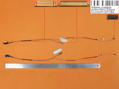Produktbild von Displaykabel Bildschirm LED screen cable kompatibel für P/N: DD0Y0HLC023