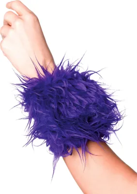 Produktbild von Wuschel-Handgelenktasche Farbe: türkis
