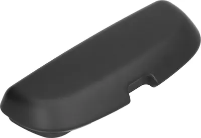 Image de Porte-lunettes de soleil pour voiture Étui à lunettes Boîte de rangement Monté sur la poignée supérieure Compatible avec LAMANDO 2014-2019 Noir