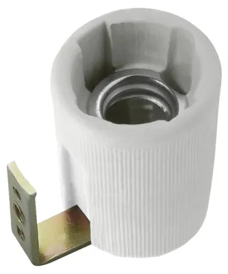 Produktbild von Keramik-Lampenfassung HLDR-E14-F