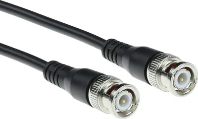 Image de ACT BNC RG-58 1.5m Koaxialkabel RG58 1,5 m Schwarz (Q70150)