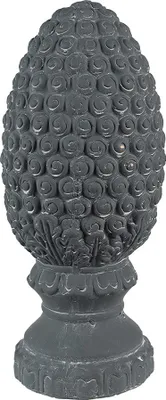 Obrázek produktu pro Clayre & Eef dekorace borová šiška Ø 13x31 cm šedý kámen