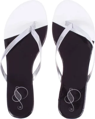 Produktbild von Esmara® Damen Pantolette Schwarz/Weiß 37