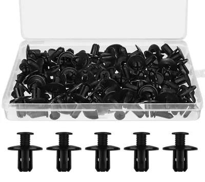 Obrázek produktu pro 60 kusů plastových nýtů pro karoserii, 8 mm upevňovací klipy