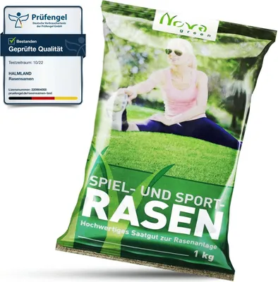 Produktbild von Premium Rasensamen  Sport&Spiel 1kg = 40m² schnellkeimend
