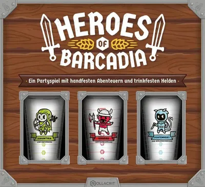 Produktbild von ASMODEE Heroes of Barcadia DE