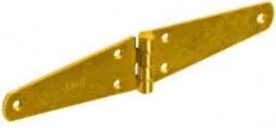 Produktbild von Kistenband mit vernietetem Stift gelb verzinkt 150x35x2,0mm