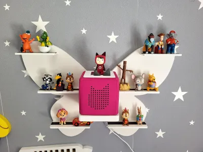 Produktbild von Display/Organizer für Tonies-Audiofiguren - Schmetterling