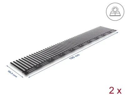 Obrázok produktu pre Ochranná bariéra proti zvieratám pre fotovoltaické zariadenia, 2 x 1 m, hnedá