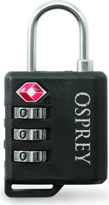 Produktbild von Osprey Padlock Kulturbeutel Schwarz  Schwarz One Size