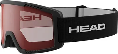 Image de Lunettes de ski Head Contex junior Noir Red/CAT1 Noir Red/CAT1