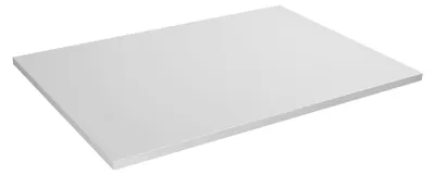 Image de Plateau de bureau blanc 120x75cm