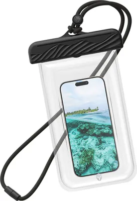 Produktbild von Force Case, Verstärkte wasserdichte Smartphone-Hülle schwimmend mit Halsband, Transparent
