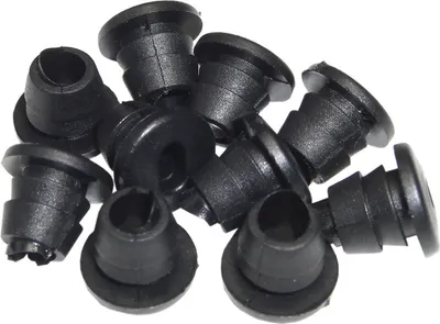 Image de westphal 80364806399 Passage de câble 803/80 pour câble double, noir (pack de 10)