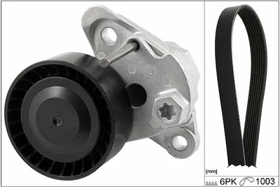 Produktbild von INA 529 0208 10 Keilrippenriemensatz für VW Golf VII Schrägheck (5G1, BQ1, BE1, BE2)