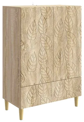 Produktbild von Sideboard Sonoma-Eiche 66 x 34,5 x 95 cm Holzwerkstoff
